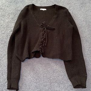 Aeropostal cropped sweater